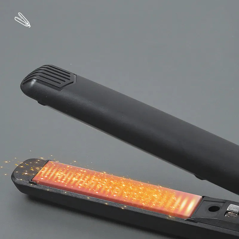 TrendiTwist – USB rechargeable cordless hair straightener for quick touch-ups 