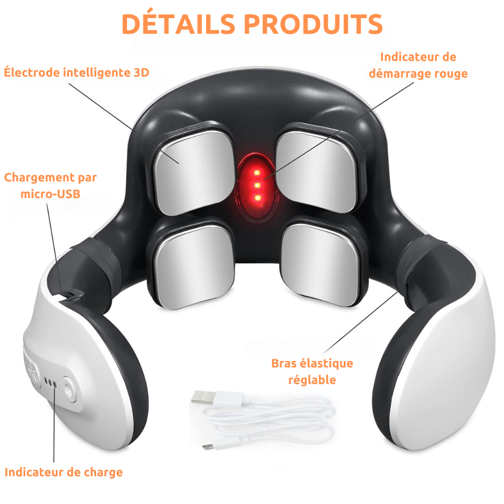 ApaisaNuque – Intelligentes Nackenmassagegerät zur Linderung von Verspannungen